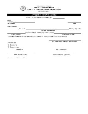 tsu application form|TARLAC STATE UNIVERSITY OFFICE OF REGISTRATION .